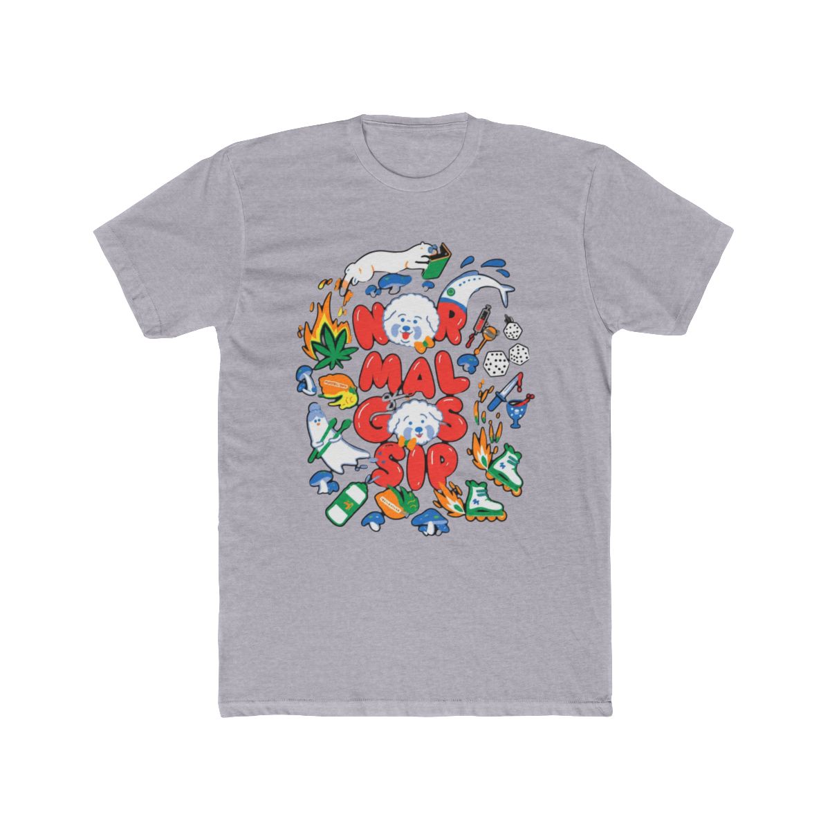 Normal Gossip 1 T Shirt - alternate angle 4, merchandise